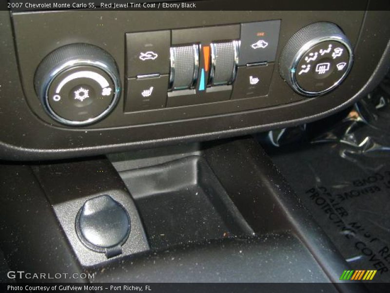 Red Jewel Tint Coat / Ebony Black 2007 Chevrolet Monte Carlo SS