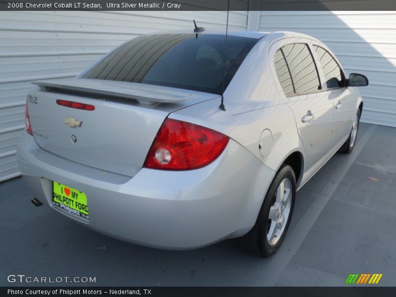Ultra Silver Metallic / Gray 2008 Chevrolet Cobalt LT Sedan