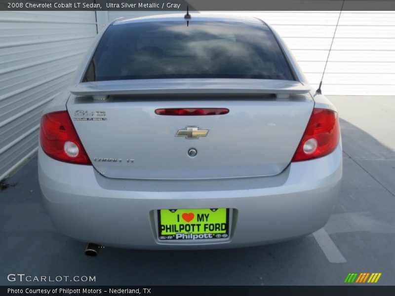 Ultra Silver Metallic / Gray 2008 Chevrolet Cobalt LT Sedan