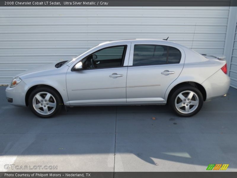 Ultra Silver Metallic / Gray 2008 Chevrolet Cobalt LT Sedan