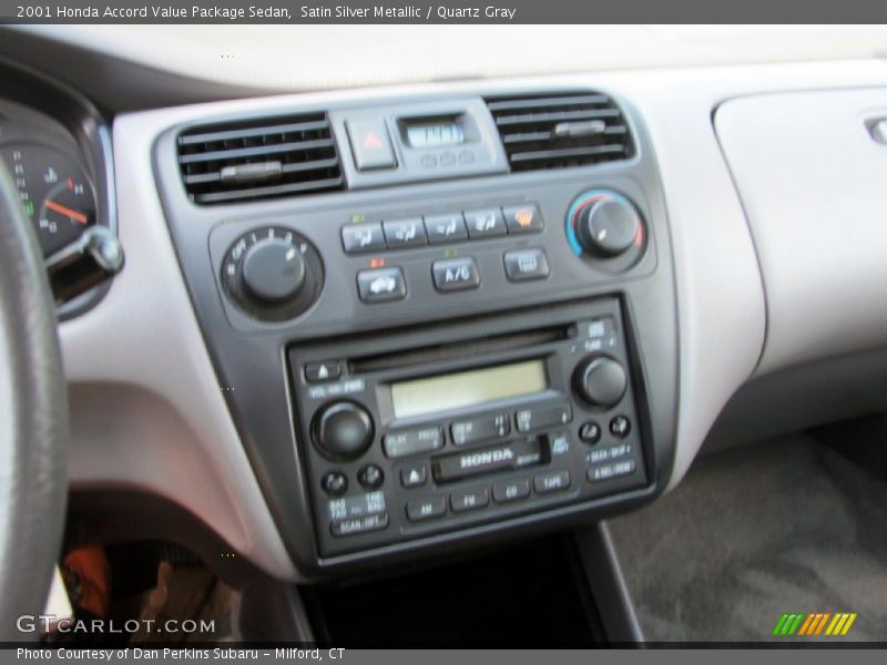 Satin Silver Metallic / Quartz Gray 2001 Honda Accord Value Package Sedan
