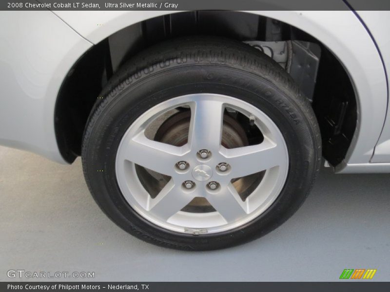 Ultra Silver Metallic / Gray 2008 Chevrolet Cobalt LT Sedan