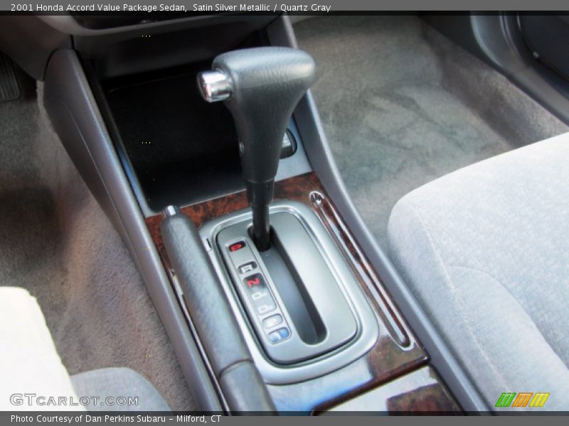 Satin Silver Metallic / Quartz Gray 2001 Honda Accord Value Package Sedan
