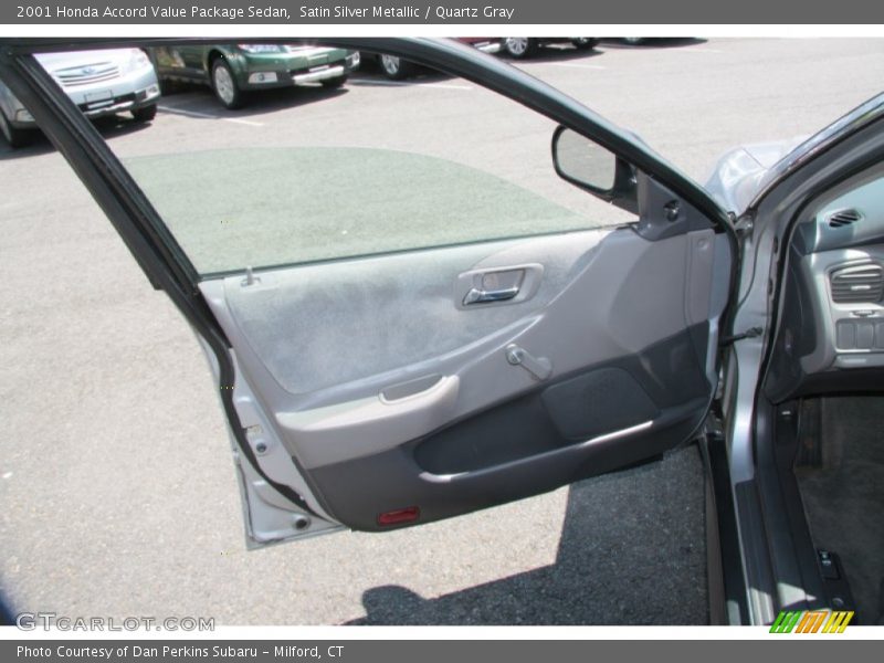 Satin Silver Metallic / Quartz Gray 2001 Honda Accord Value Package Sedan