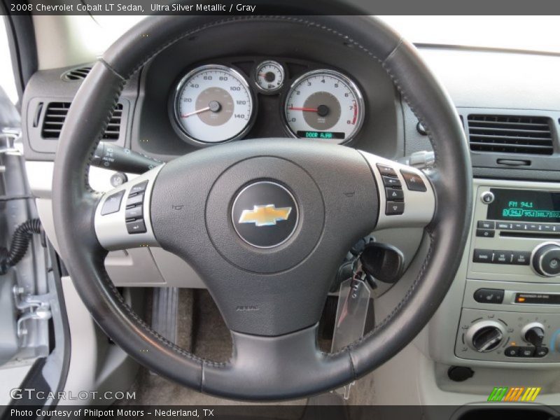 Ultra Silver Metallic / Gray 2008 Chevrolet Cobalt LT Sedan