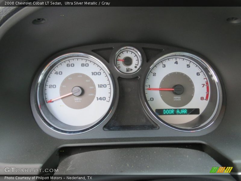 Ultra Silver Metallic / Gray 2008 Chevrolet Cobalt LT Sedan