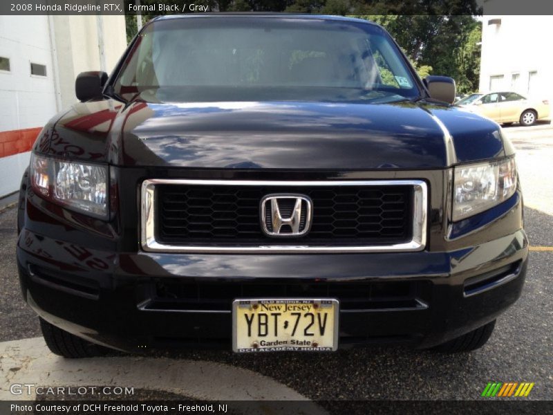 Formal Black / Gray 2008 Honda Ridgeline RTX