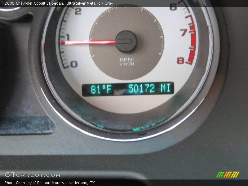 Ultra Silver Metallic / Gray 2008 Chevrolet Cobalt LT Sedan