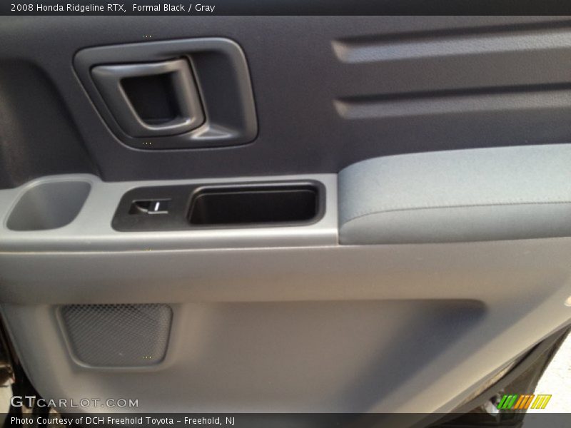 Formal Black / Gray 2008 Honda Ridgeline RTX