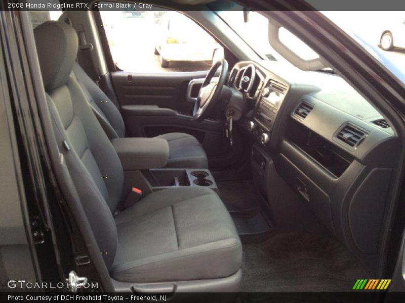 Formal Black / Gray 2008 Honda Ridgeline RTX