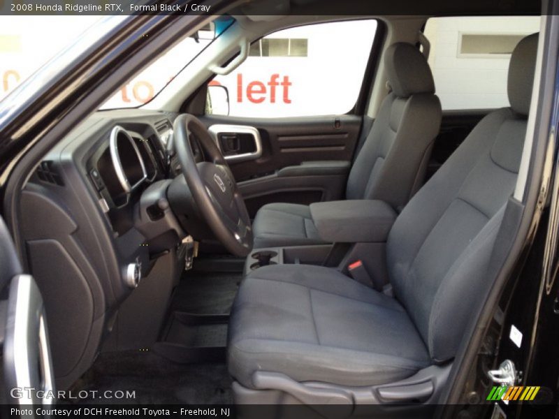 Formal Black / Gray 2008 Honda Ridgeline RTX