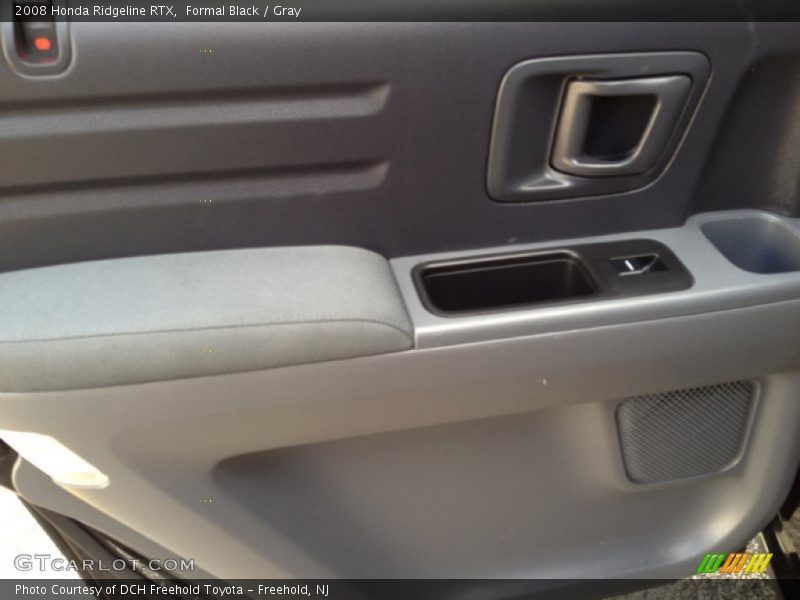 Formal Black / Gray 2008 Honda Ridgeline RTX