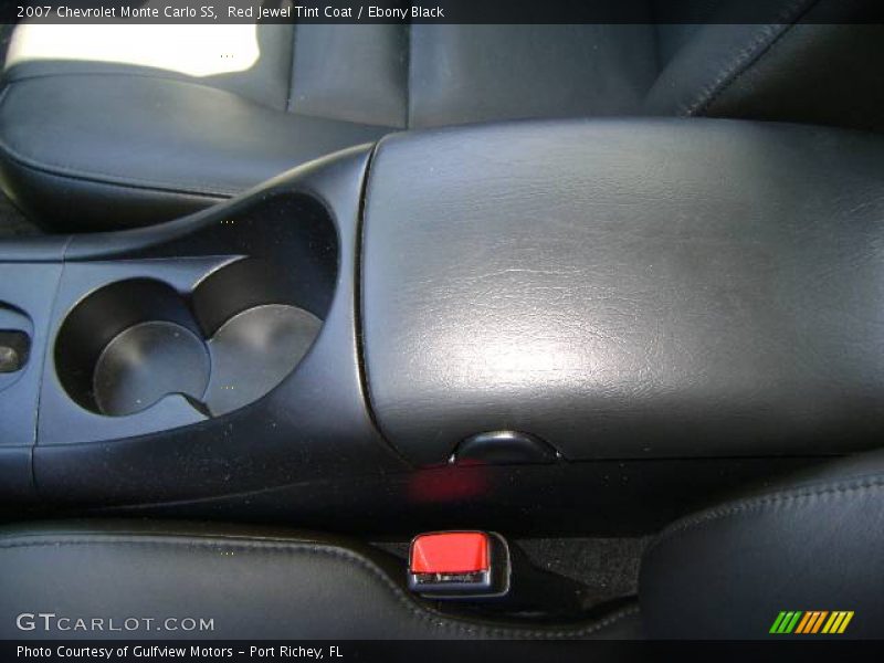 Red Jewel Tint Coat / Ebony Black 2007 Chevrolet Monte Carlo SS