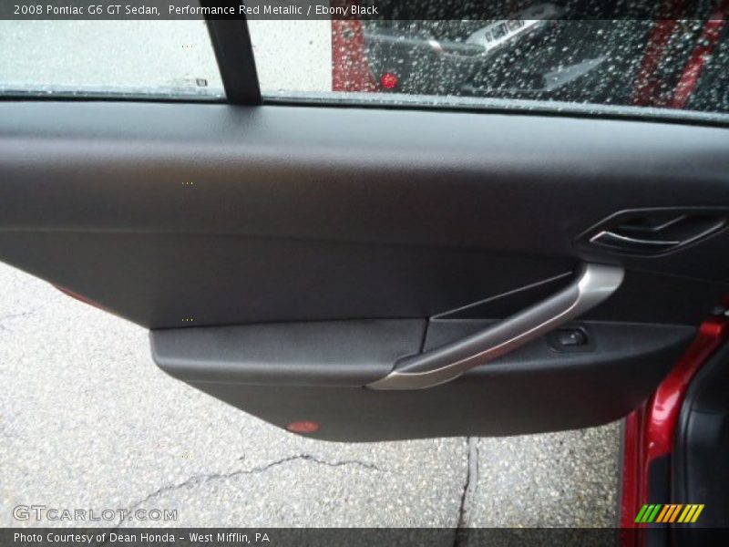 Performance Red Metallic / Ebony Black 2008 Pontiac G6 GT Sedan