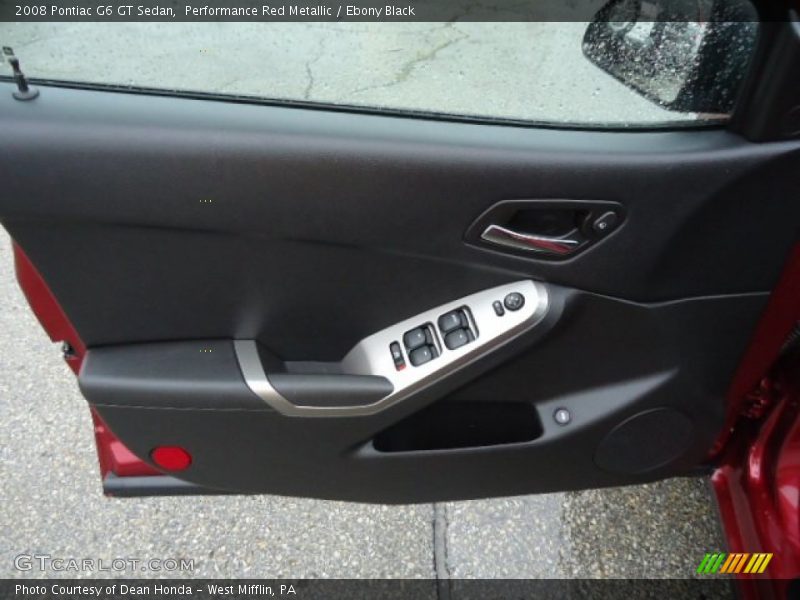 Performance Red Metallic / Ebony Black 2008 Pontiac G6 GT Sedan
