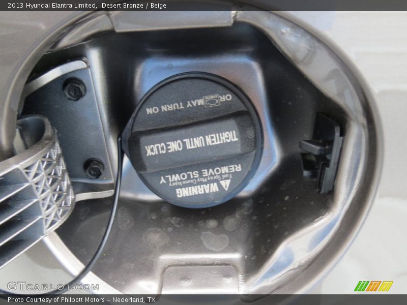 Desert Bronze / Beige 2013 Hyundai Elantra Limited