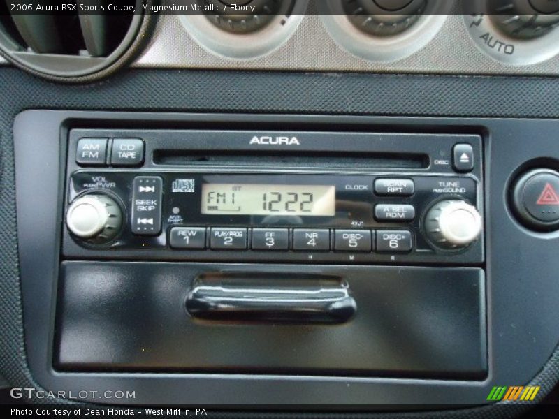 Magnesium Metallic / Ebony 2006 Acura RSX Sports Coupe