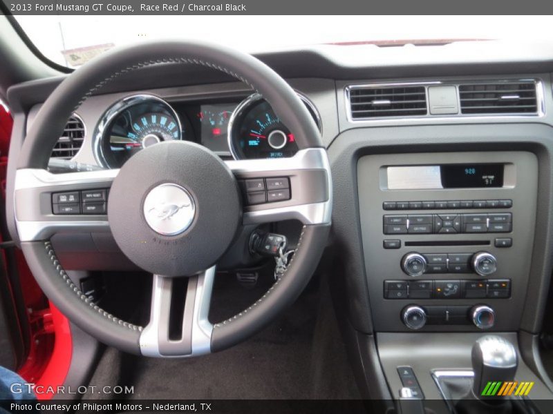 Dashboard of 2013 Mustang GT Coupe