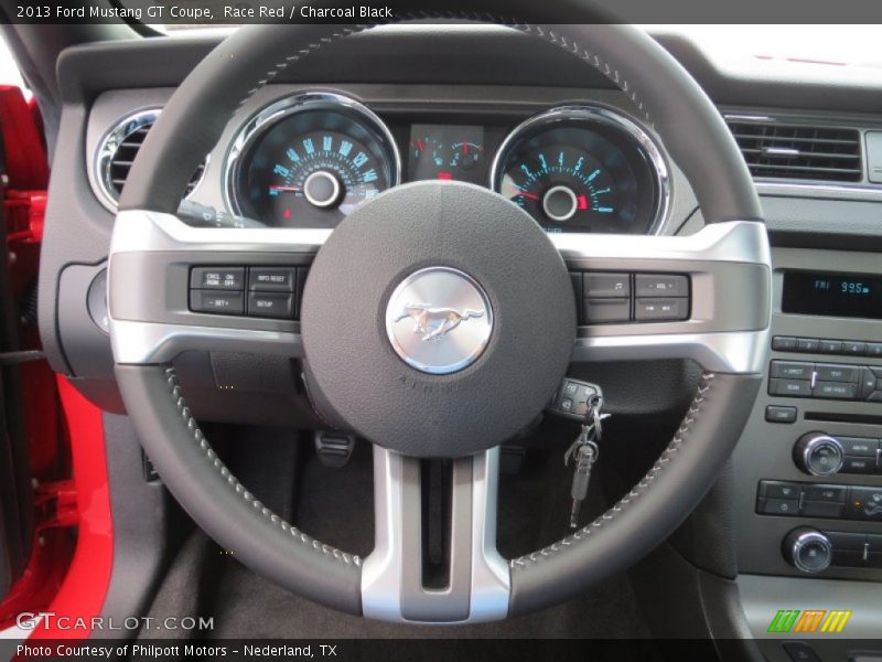  2013 Mustang GT Coupe Steering Wheel