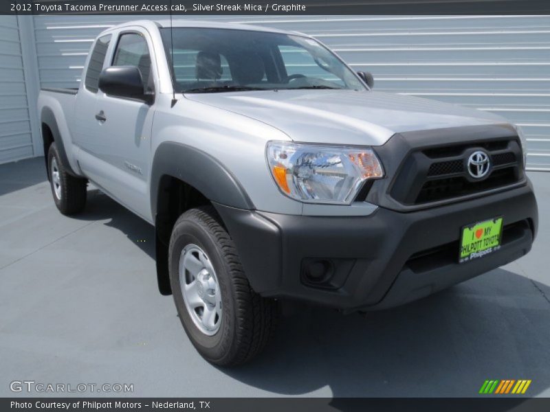 Silver Streak Mica / Graphite 2012 Toyota Tacoma Prerunner Access cab