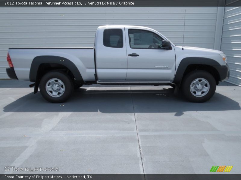 Silver Streak Mica / Graphite 2012 Toyota Tacoma Prerunner Access cab