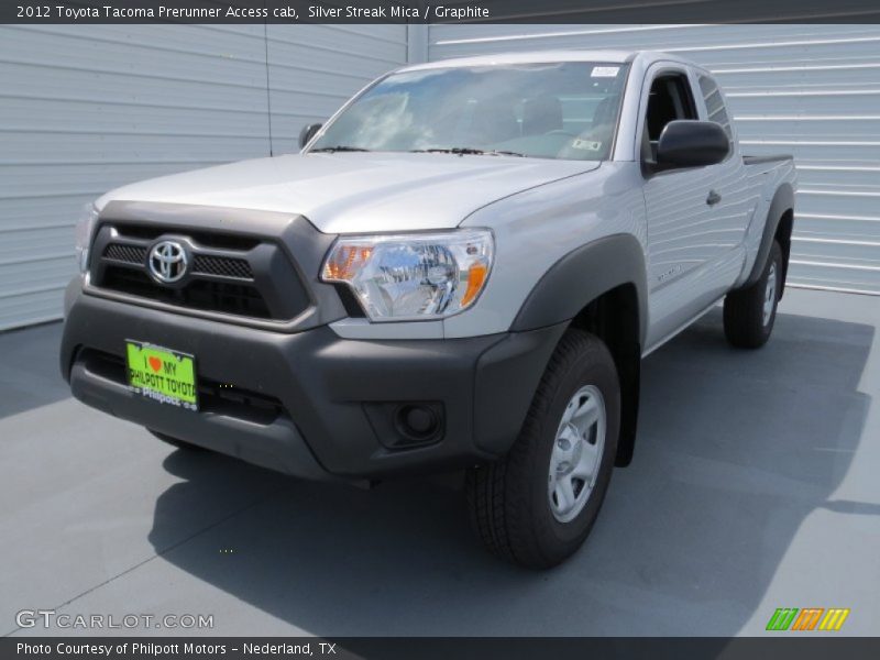Silver Streak Mica / Graphite 2012 Toyota Tacoma Prerunner Access cab