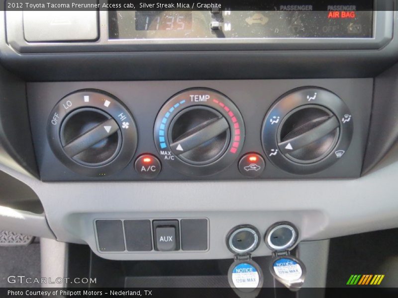 Silver Streak Mica / Graphite 2012 Toyota Tacoma Prerunner Access cab