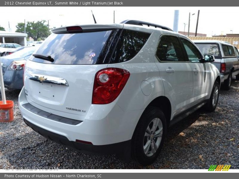 Summit White / Light Titanium/Jet Black 2012 Chevrolet Equinox LT