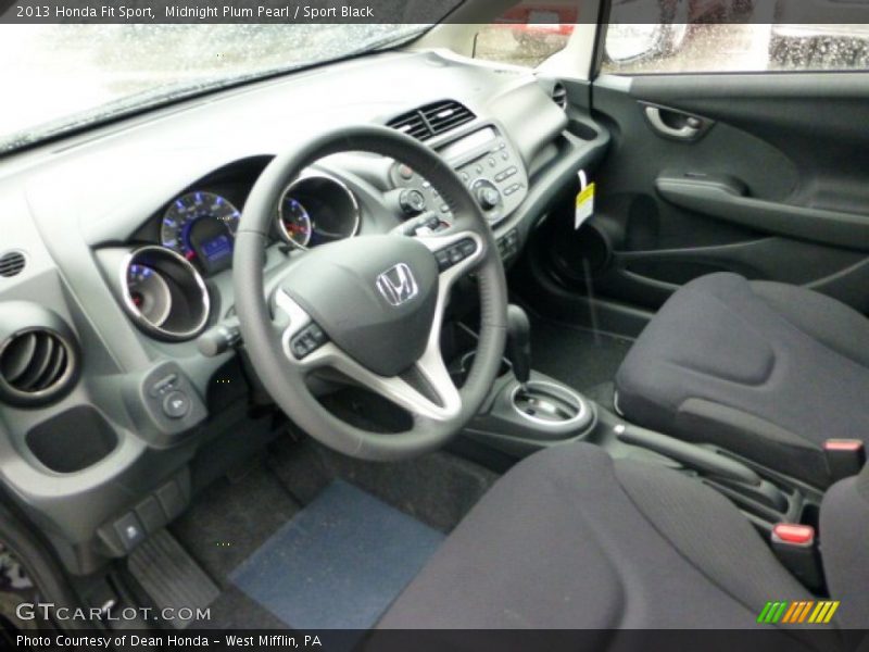 Sport Black Interior - 2013 Fit Sport 