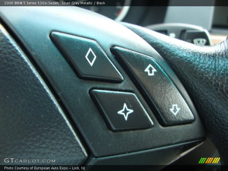 Silver Grey Metallic / Black 2006 BMW 5 Series 530xi Sedan