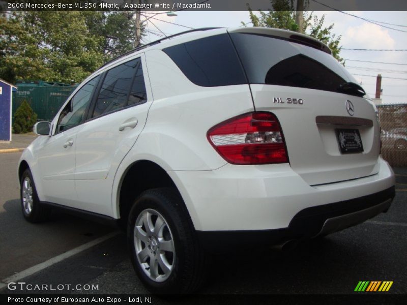 Alabaster White / Macadamia 2006 Mercedes-Benz ML 350 4Matic