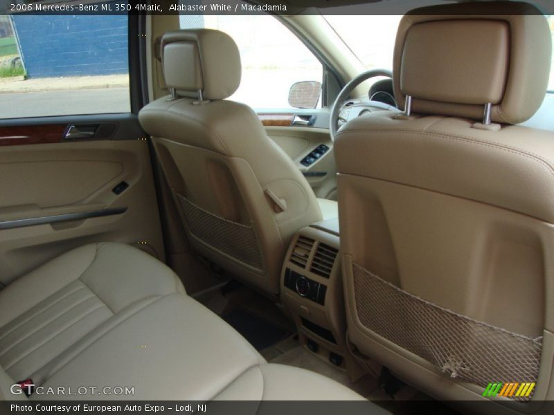 Alabaster White / Macadamia 2006 Mercedes-Benz ML 350 4Matic