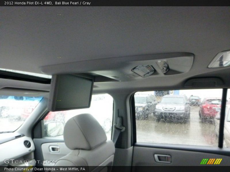 Bali Blue Pearl / Gray 2012 Honda Pilot EX-L 4WD