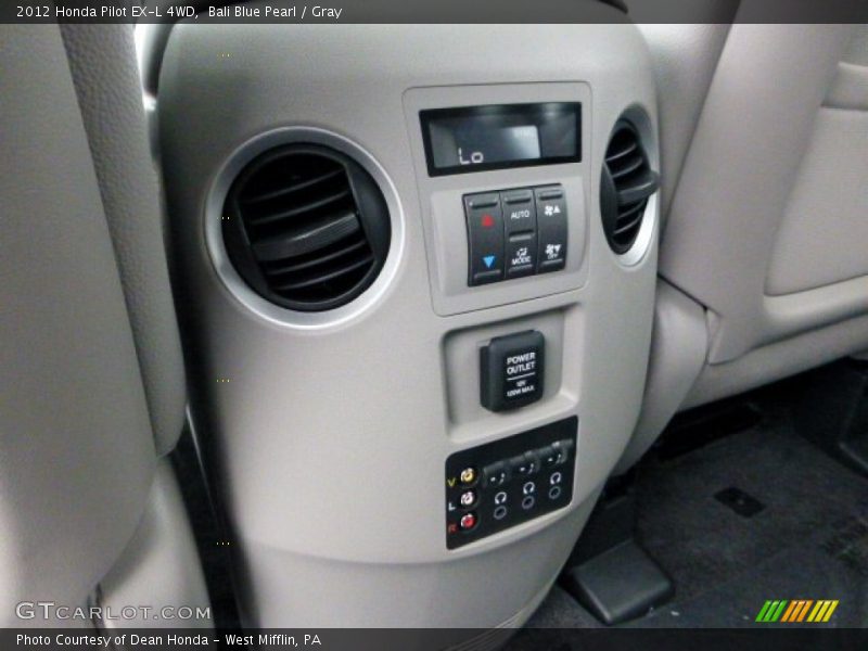 Bali Blue Pearl / Gray 2012 Honda Pilot EX-L 4WD
