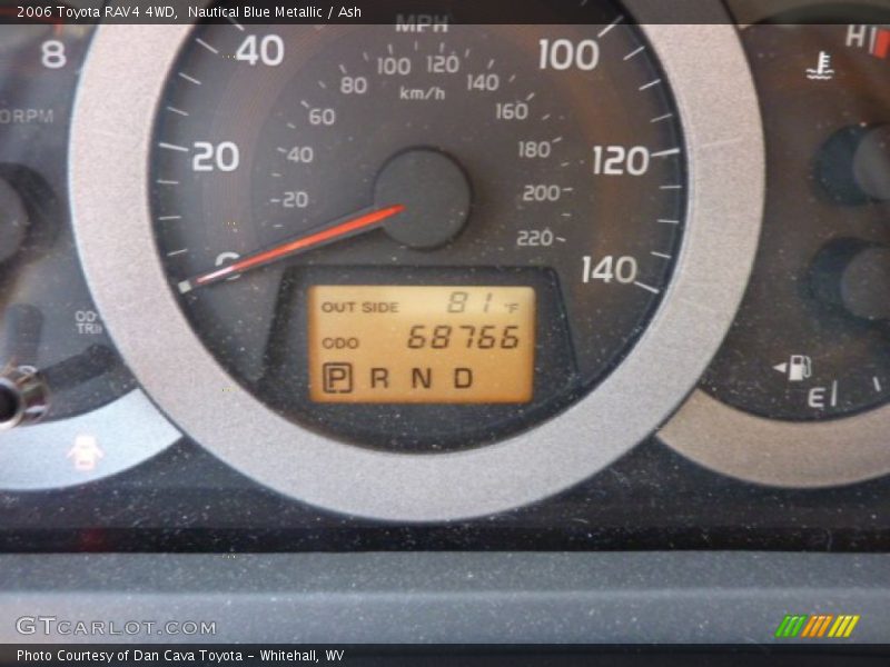 Nautical Blue Metallic / Ash 2006 Toyota RAV4 4WD