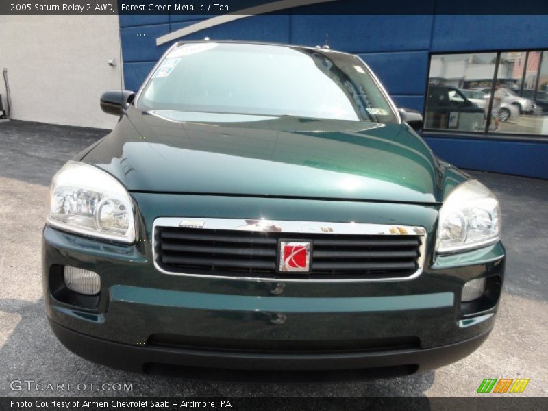 Forest Green Metallic / Tan 2005 Saturn Relay 2 AWD