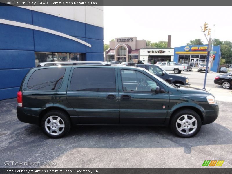 Forest Green Metallic / Tan 2005 Saturn Relay 2 AWD