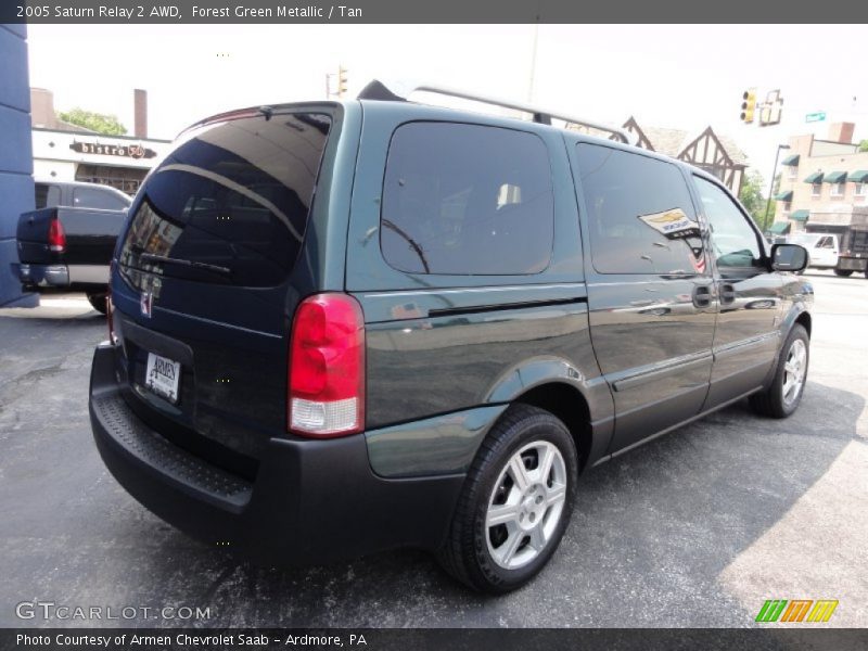 Forest Green Metallic / Tan 2005 Saturn Relay 2 AWD