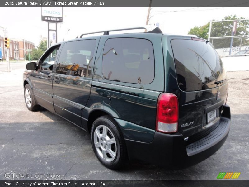 Forest Green Metallic / Tan 2005 Saturn Relay 2 AWD