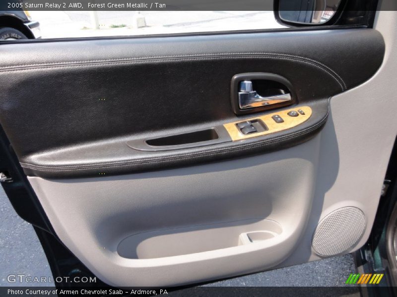 Forest Green Metallic / Tan 2005 Saturn Relay 2 AWD