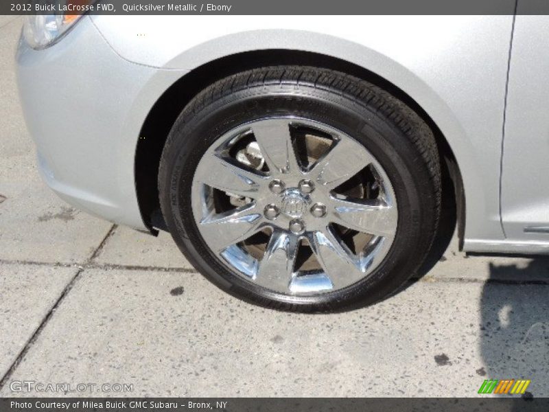 Quicksilver Metallic / Ebony 2012 Buick LaCrosse FWD