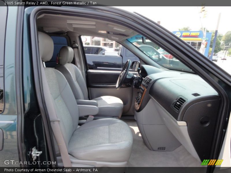 Forest Green Metallic / Tan 2005 Saturn Relay 2 AWD