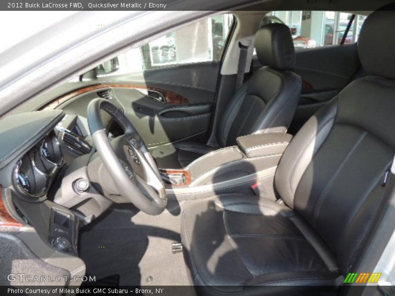 Quicksilver Metallic / Ebony 2012 Buick LaCrosse FWD