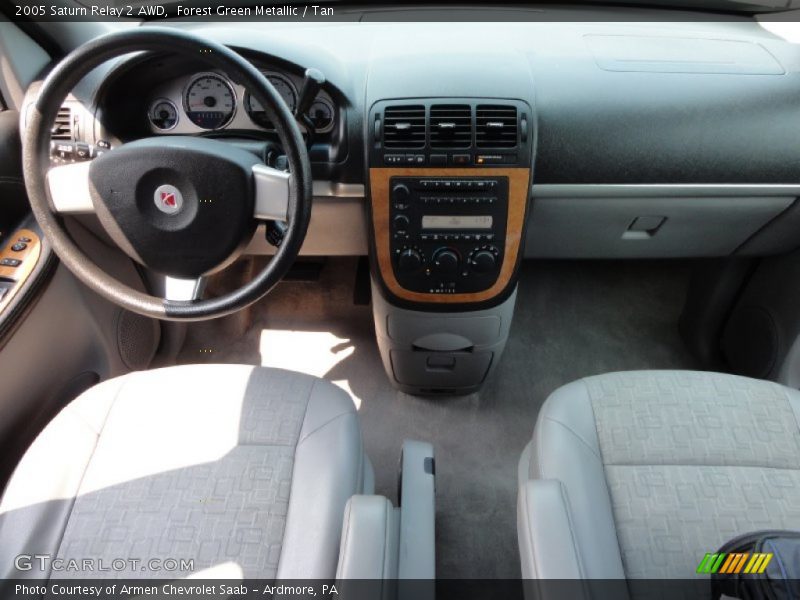 Forest Green Metallic / Tan 2005 Saturn Relay 2 AWD