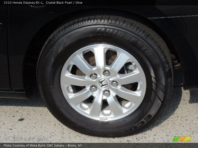 Crystal Black Pearl / Olive 2010 Honda Odyssey EX-L