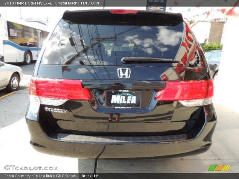 Crystal Black Pearl / Olive 2010 Honda Odyssey EX-L