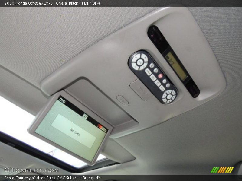 Crystal Black Pearl / Olive 2010 Honda Odyssey EX-L
