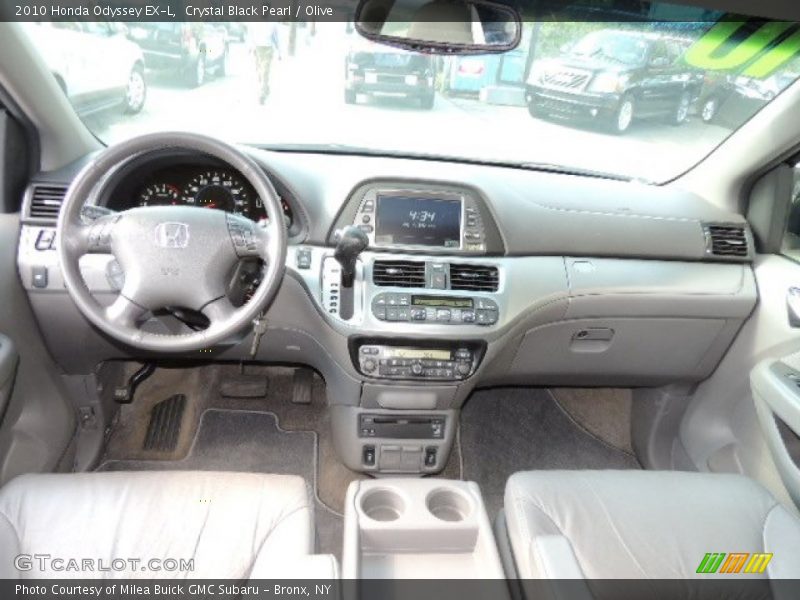 Crystal Black Pearl / Olive 2010 Honda Odyssey EX-L