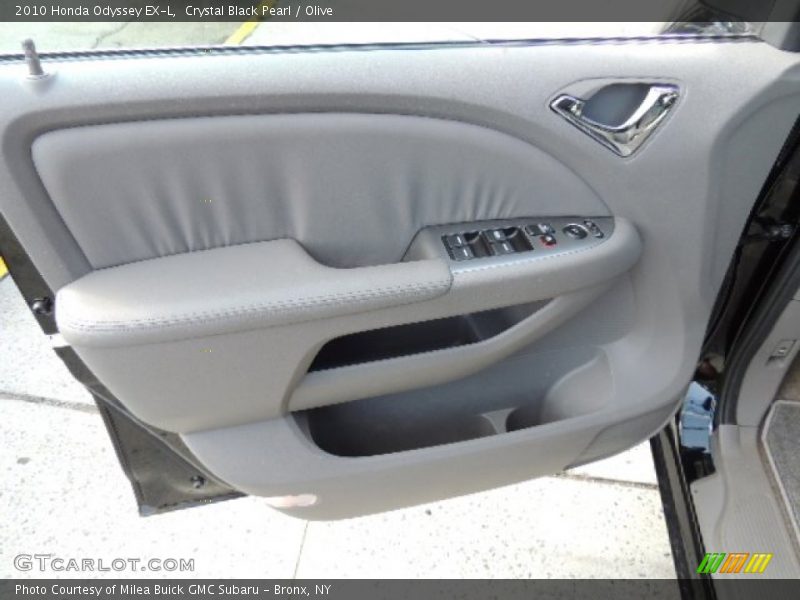 Crystal Black Pearl / Olive 2010 Honda Odyssey EX-L