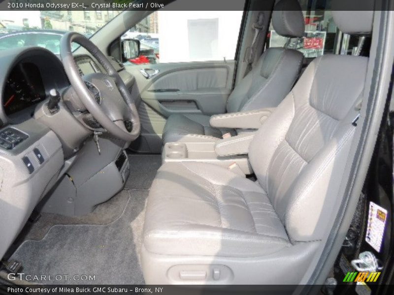 Crystal Black Pearl / Olive 2010 Honda Odyssey EX-L